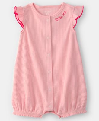 Carter's - Baby Girls' Flutter-Sleeve Romper