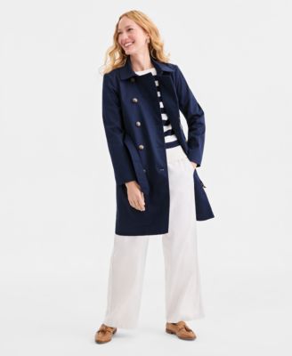 Style & Co - Women's Classic Trench Coat