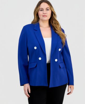 Jones New York - Plus Size Open-Front Jacket