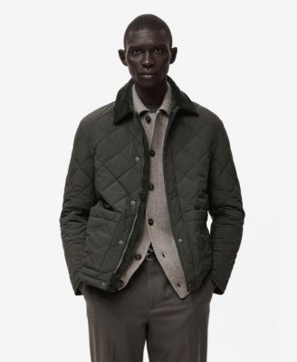 MANGO - Men's Quilted Water Repellent Jacket