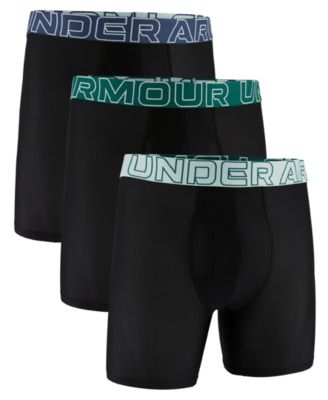 Under Armour - Men's Boxerjock Performance Tech Novelty Boxer Briefs, 3-Pack