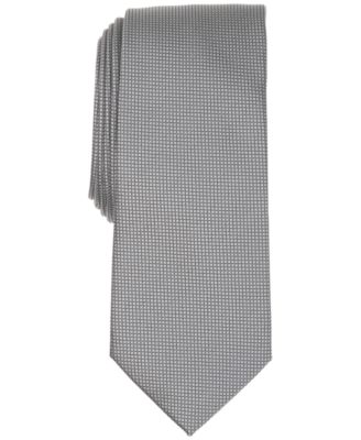 Alfani - Men's Burnel Micro Check Slim Tie
