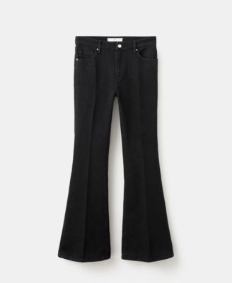 MANGO - Women's Violet Flared High-Rise Jeans