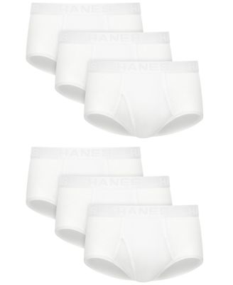 Hanes - Men's Ultimate Cotton Briefs, 6-Pack