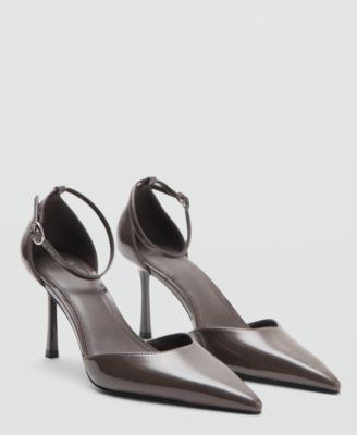 MANGO - Women's Patent Heeled Shoes