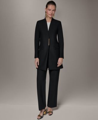 Donna Karan New York - Petite Collarless Jacket