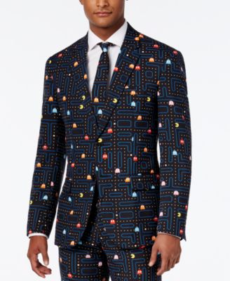 OppoSuits - Men's Slim-Fit Pac-Man Suit and Tie