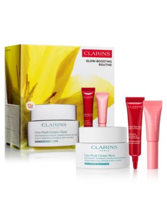 Clarins - 3-Pc. Glow-Boosting Cryo-Flash Mask Kit Set