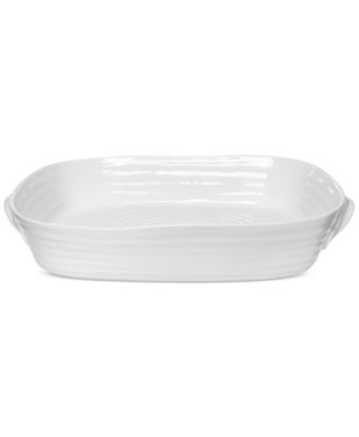 Portmeirion - Sophie Conran Serveware Collection Large Handled Rectangular Roasting Dish