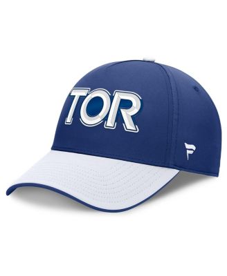 Fanatics - Men's Blue/White Toronto Maple Leafs Authentic Pro Rink Team Code Flex Hat