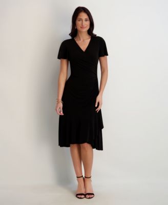 Kensie - Flutter-Sleeve Midi Dress