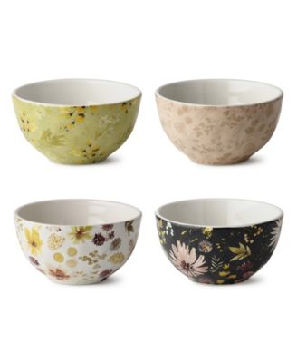 Wildflowers Ice Cream Bowls, Set of 4 image