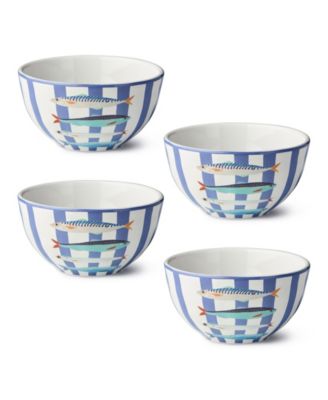 Something Fishy Ice Cream Bowls, Set of 4 image