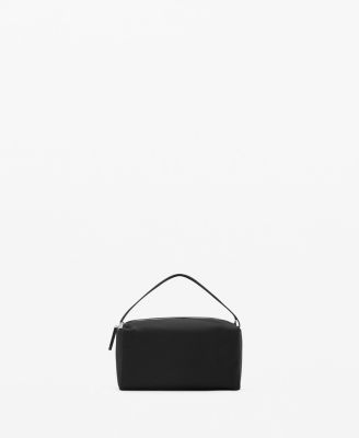 MANGO - Women's Double Straps Nylon Handbag