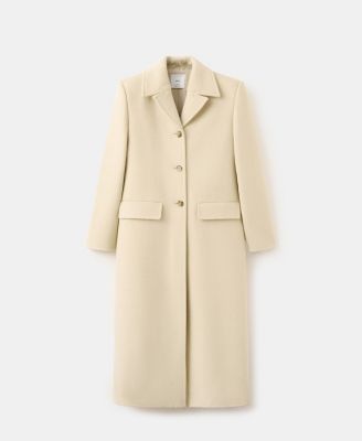 MANGO - Women's Buttoned Wool Coat