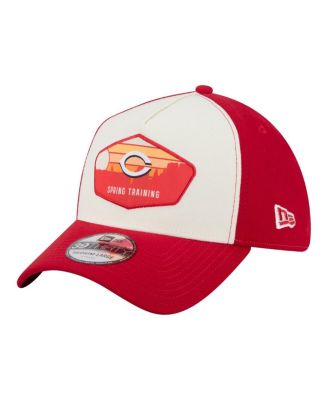 New Era - Men's Stone Cincinnati Reds 2026 Spring Training Fan Pack Gradient 39THIRTY Flex Hat