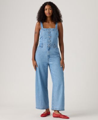 Levi's - Women's Drea Square Neck Button-Front Jumpsuit