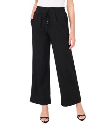 CeCe - Women's Wide-Leg Pull-On Pants