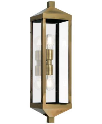 Livex - Nyack 2-Light Outdoor Wall Lantern
