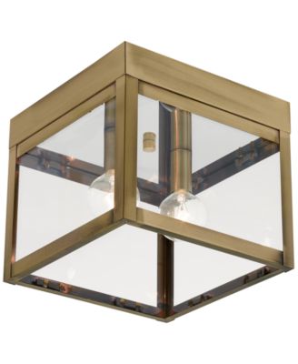 Livex - Nyack 2-Light Flush Mount