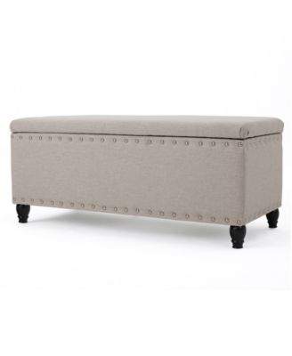 Noble House - Vincy Studded Bench, Quick Ship