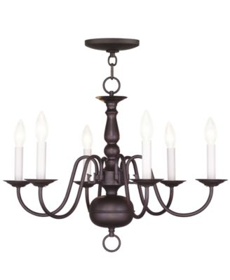 Livex - Williamsburg 6-Light Chandelier