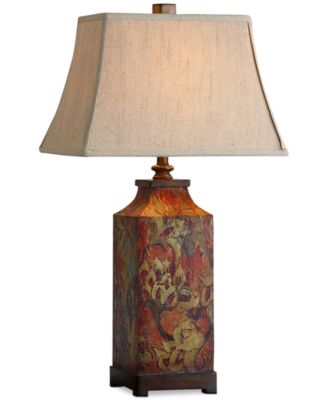 Uttermost - Colorful Flowers Table Lamp