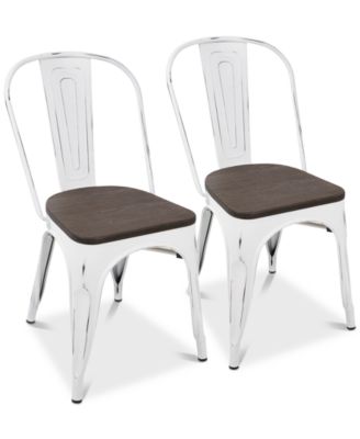Lumisource - Oregon Dining Chair (Set of 2), Quick Ship