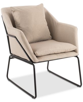 Elle Decor - Odile Accent Chair, Quick Ship