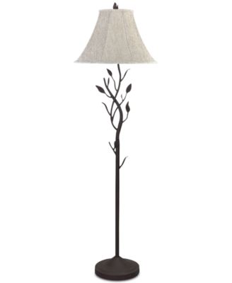 Cal Lighting - 150W 3-Way Hand Forged Iron Floor Lamp