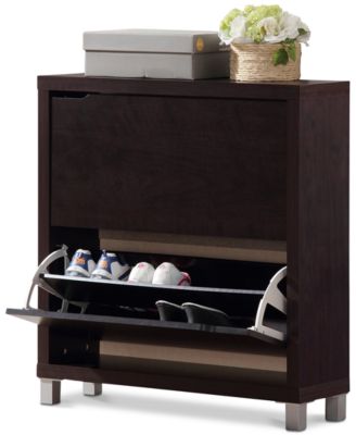 Furniture - Eemeli Modern Shoe Cabinet, Quick Ship