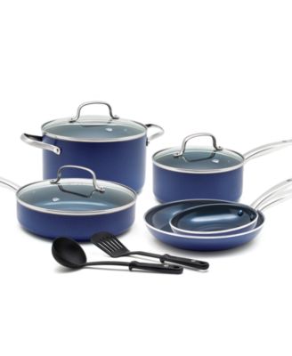 Blue Diamond - 10-Pc. Cookware Set