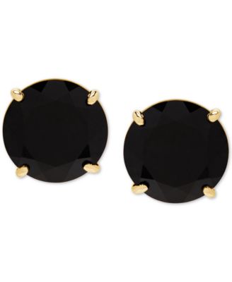 Macy's - Onyx (9mm) Stud Earrings in 14k Gold