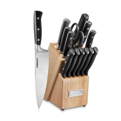 Cuisinart - Triple Rivet 15-Pc. Cutlery Set