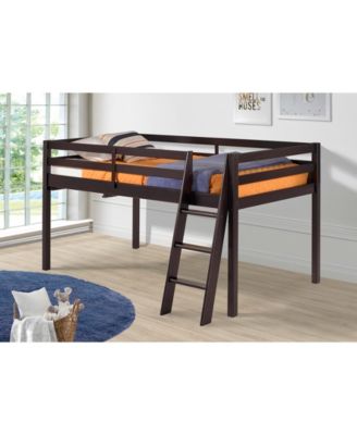Bolton Furniture - Roxy Twin Junior Loft Bed, Espresso