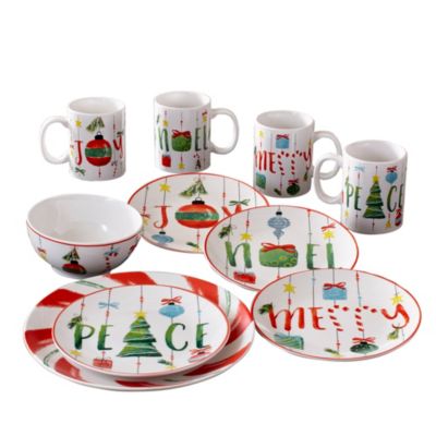 American Atelier - Ornaments 16 Piece Dinnerware Set