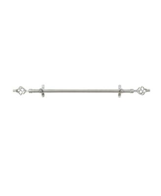 Achim - Metallo Decorative Rod & Finial Lexus Silver Collection