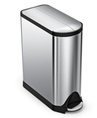 simplehuman - Trash Can,45L Butterfly Step Can