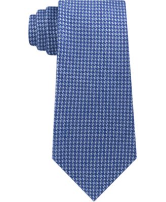 Calvin Klein - Men's Slim Houndstooth Tie