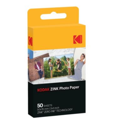 2" x 3" Premium Zink Photo Paper - 50 Sheets image