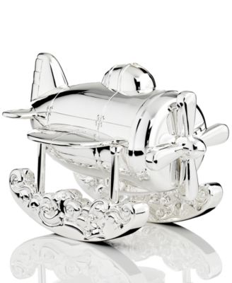 Reed & Barton - Airplane Coin Bank