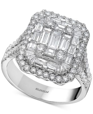 EFFY Collection - Diamond Cluster Statement Ring (2 ct. t.w.)