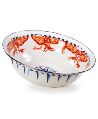 Crab House Enamelware Collection Enamelware Collection 4 Quart Serving Bowl Crab Shack image