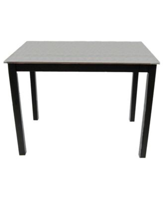 Carolina Living - Anderson Steel Top Bar Table, Quick Ship