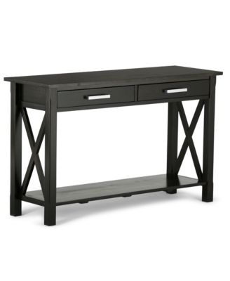 Simpli Home - Kitchener Sofa Table, Quick Ship