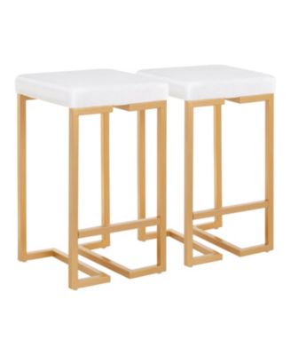 Lumisource - Midas Counter Stool, Quick Ship (Set of 2)