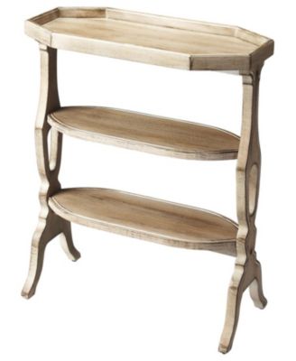 Butler - Hadley Driftwood Accent Table, Quick Ship