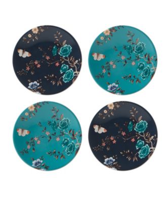 Sprig & Vine Tibit Plates, Set of 4 image