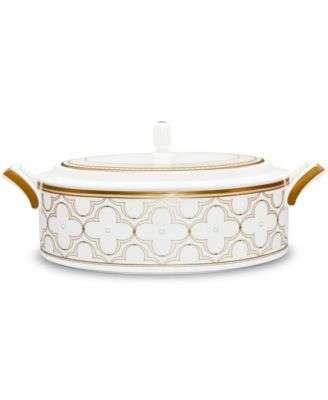 Trefolio Gold Covered Vegetable Bowl, 67 oz. image