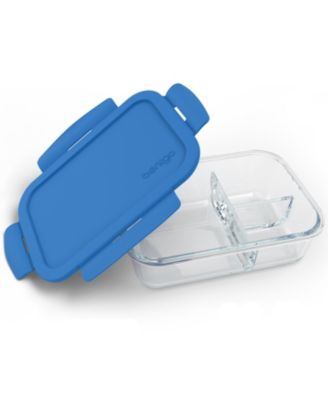 Bentgo - Large Divided Glass Food Storage Container, Blue